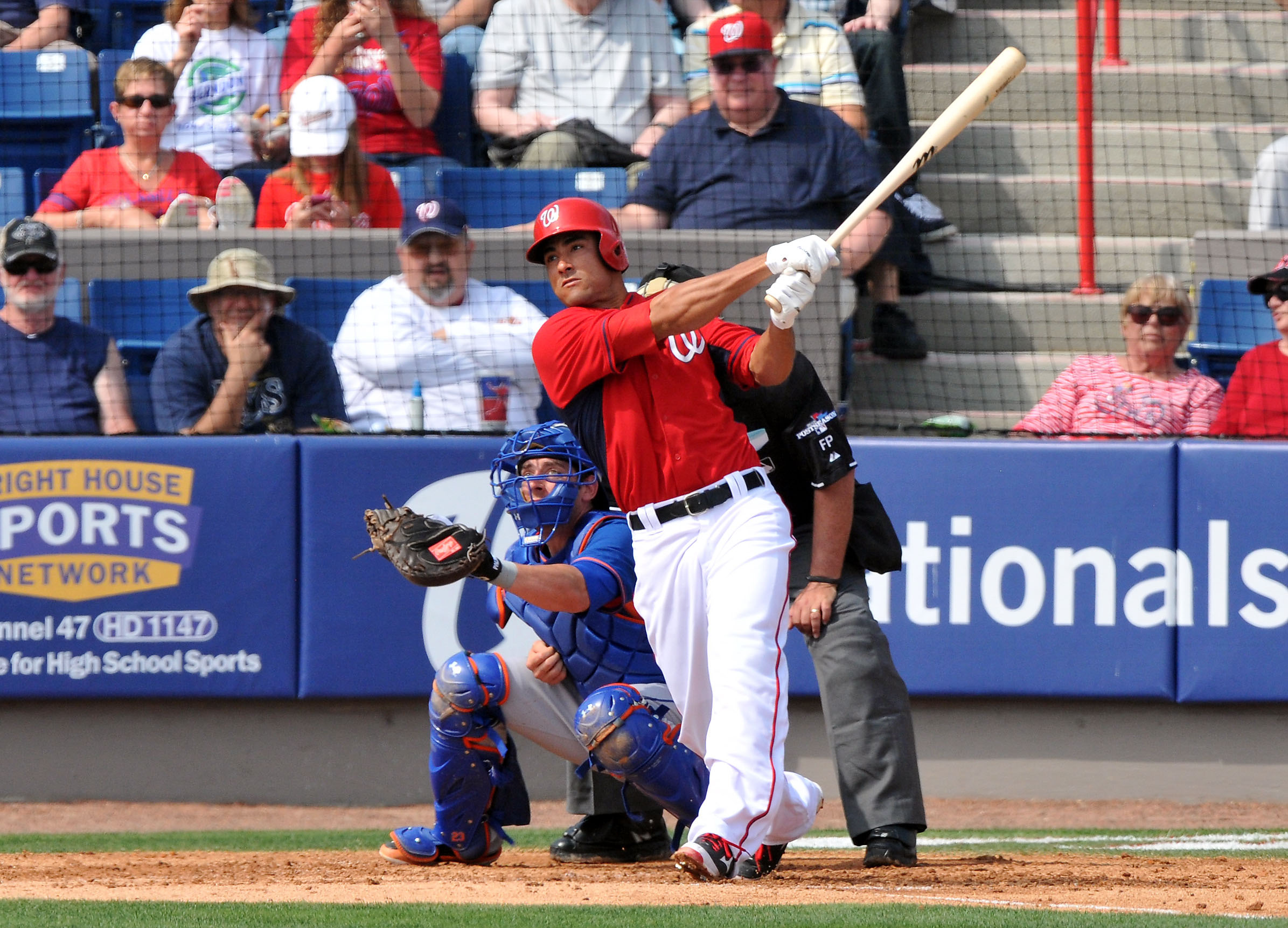 Desmond gets first HR; Nationals hold off Phils