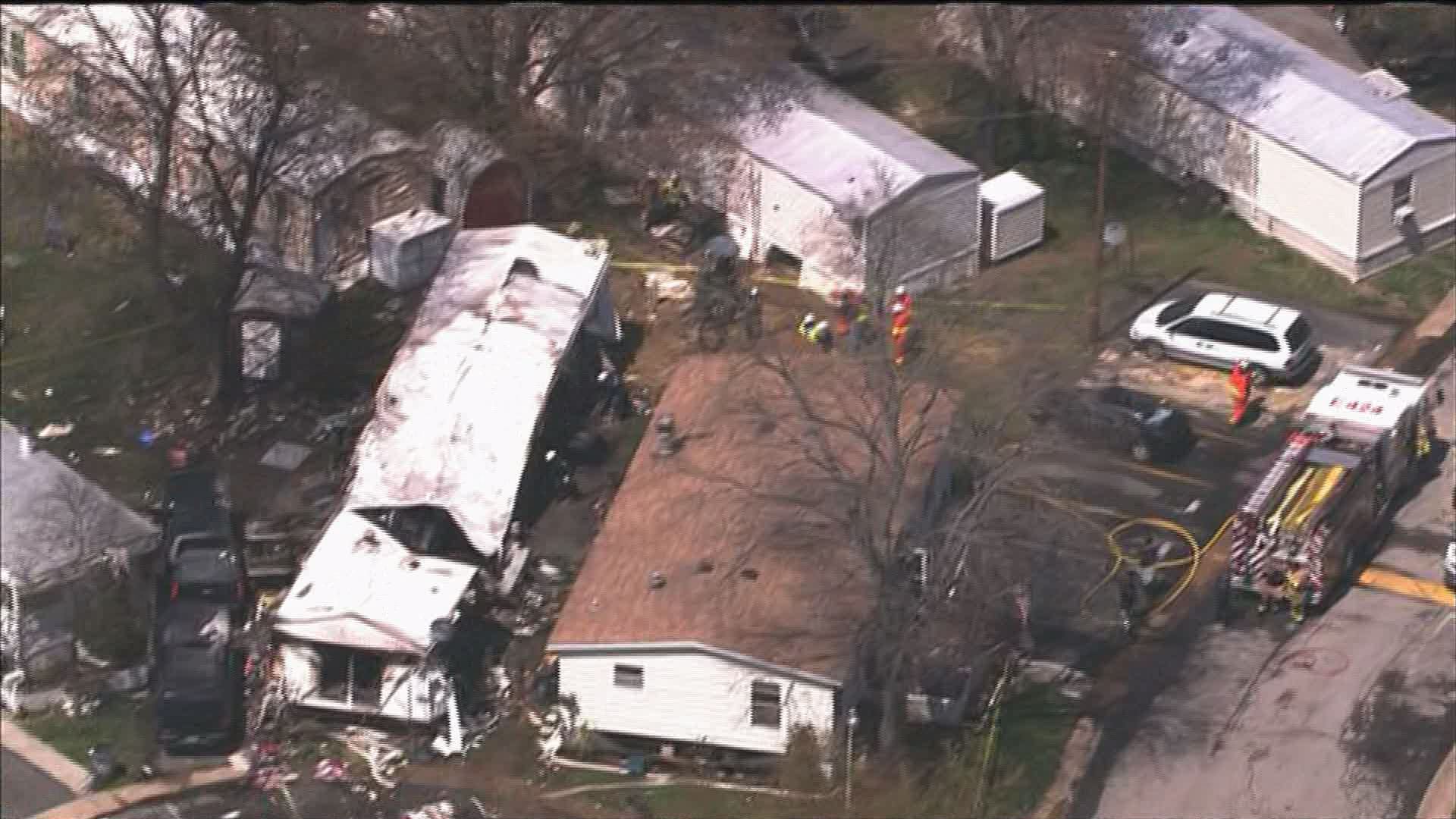 8 displaced in Mount Vernon mobile home fire