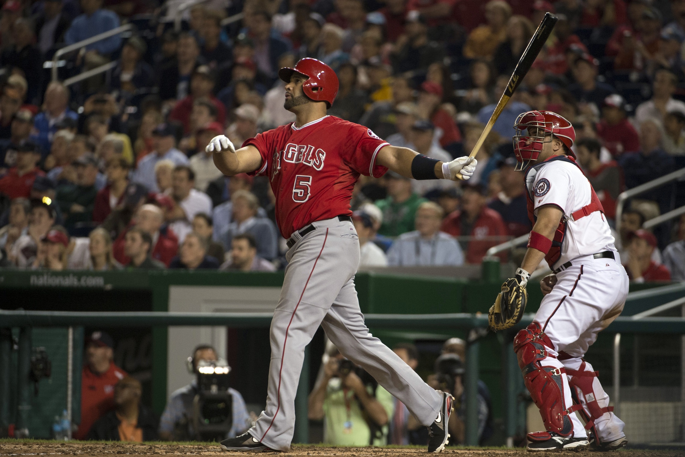 Albert Pujols hits 500th home run in Nationals Park - Federal Baseball