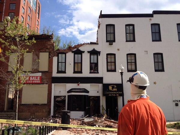 2 buildings collapse in DC | wusa9.com