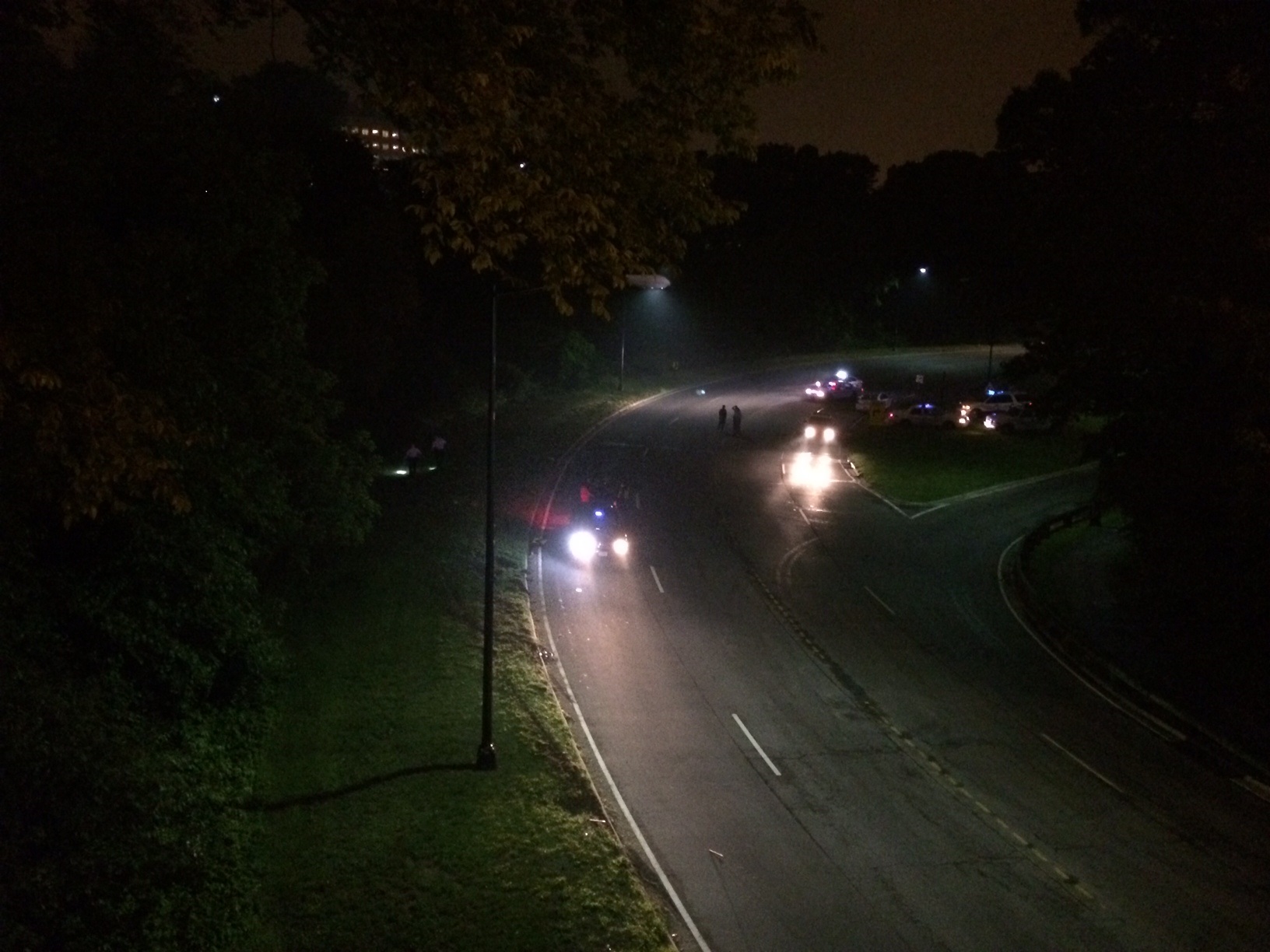 Rock Creek Parkway reopens after crash into creek