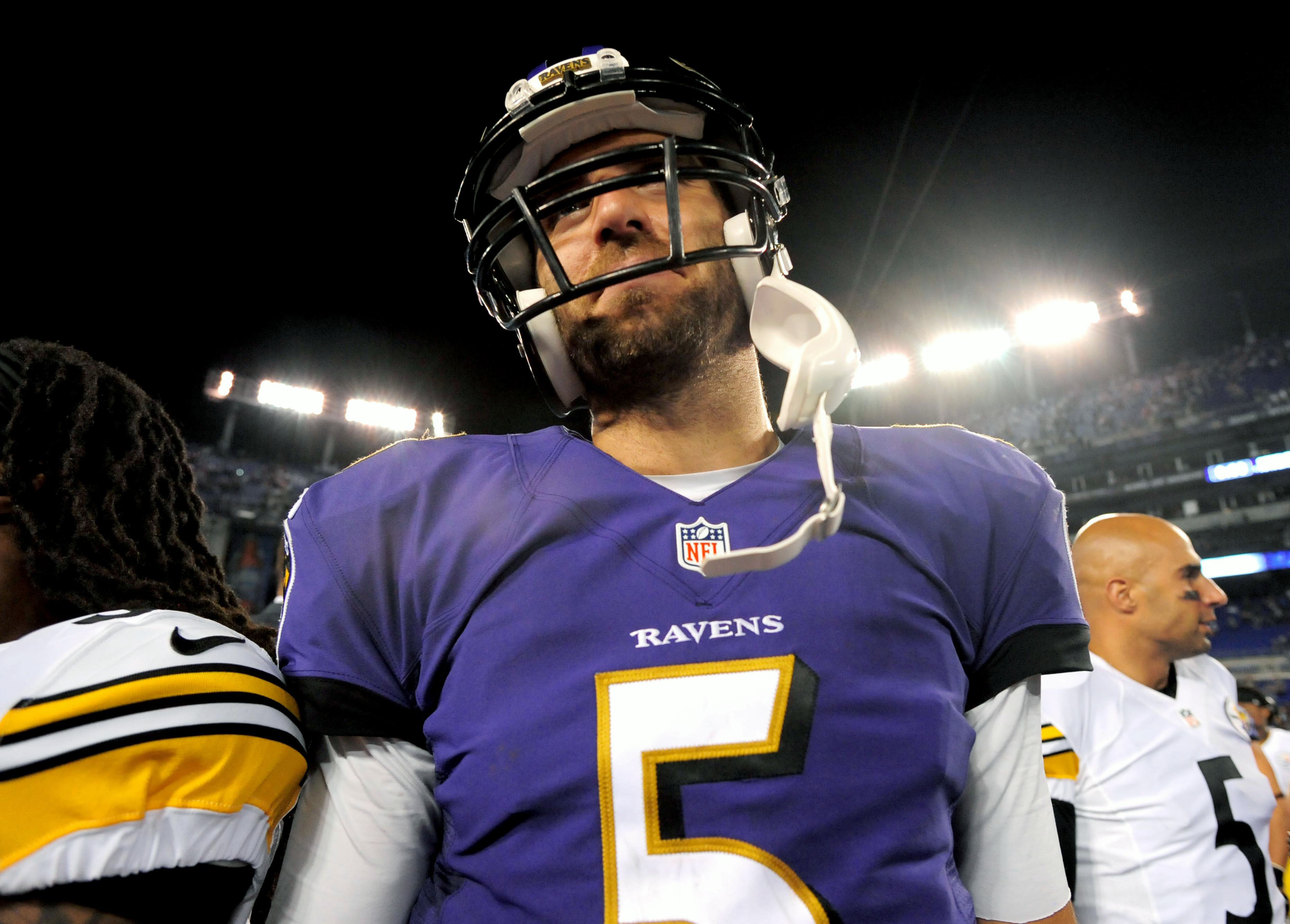 QB Joe Flacco is back on the practice - Baltimore Ravens