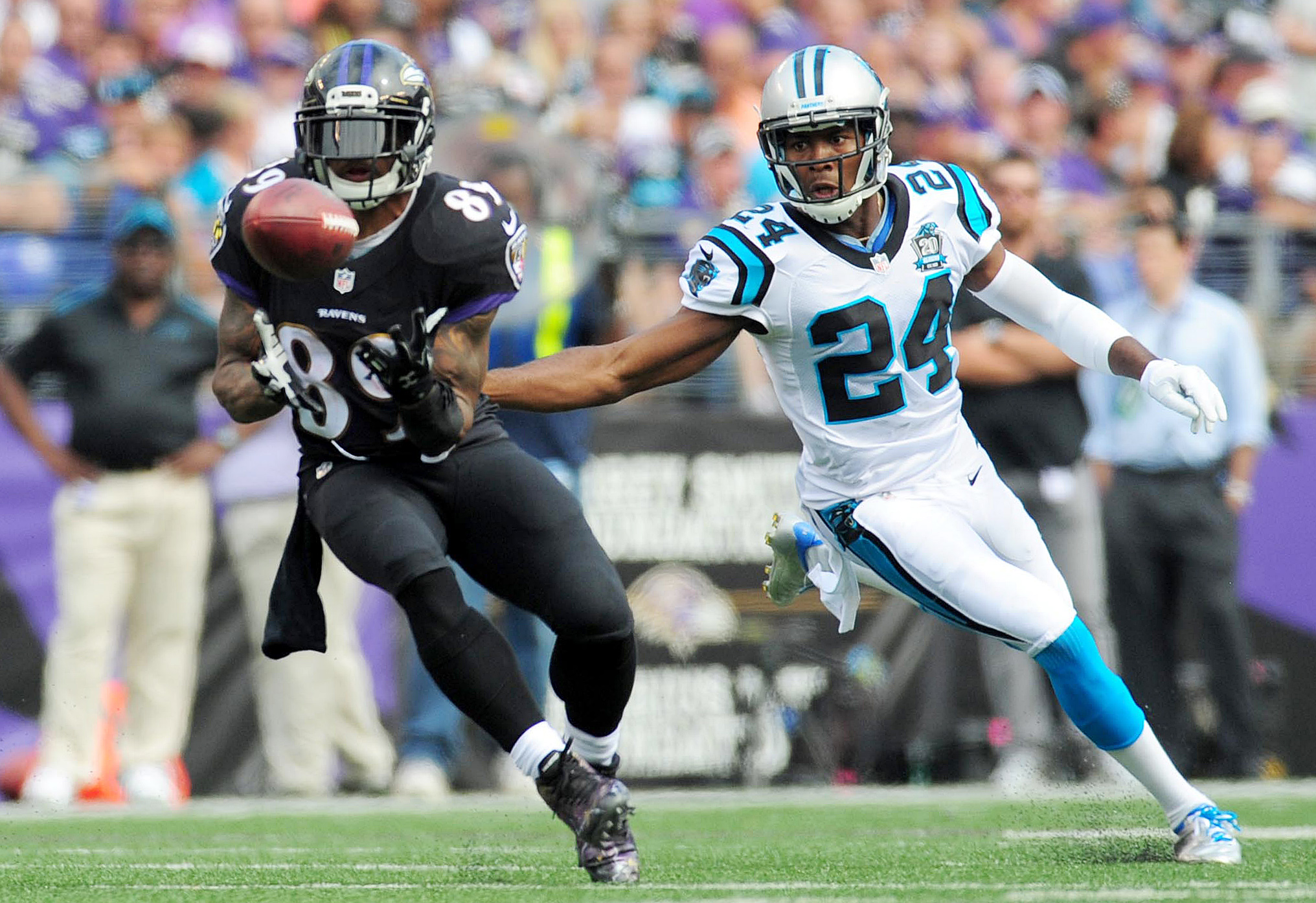 The Steve Smith Revenge Game! (Panthers vs. Ravens 2014, Week 4) 