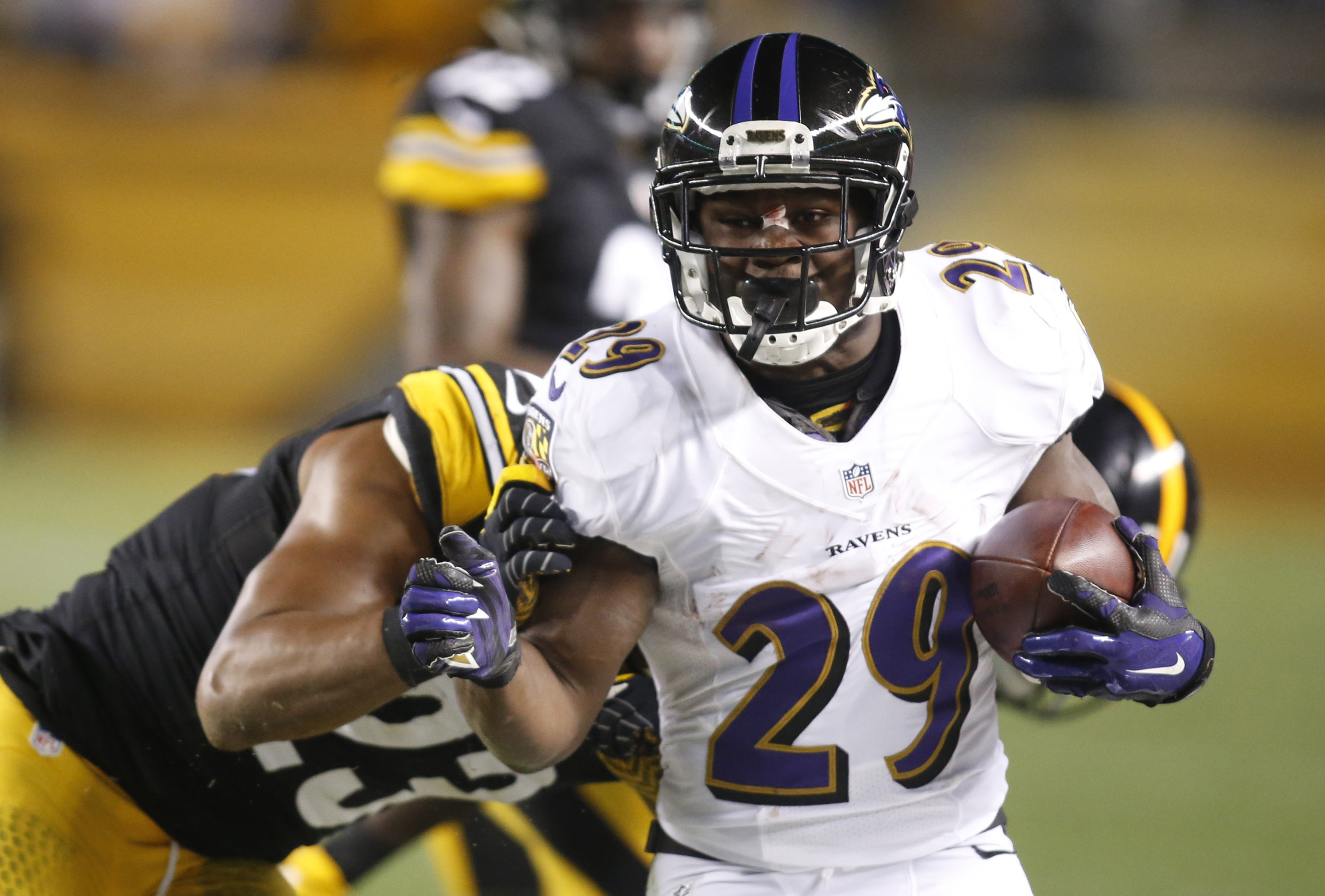 Forsett hits ground running for Ravens