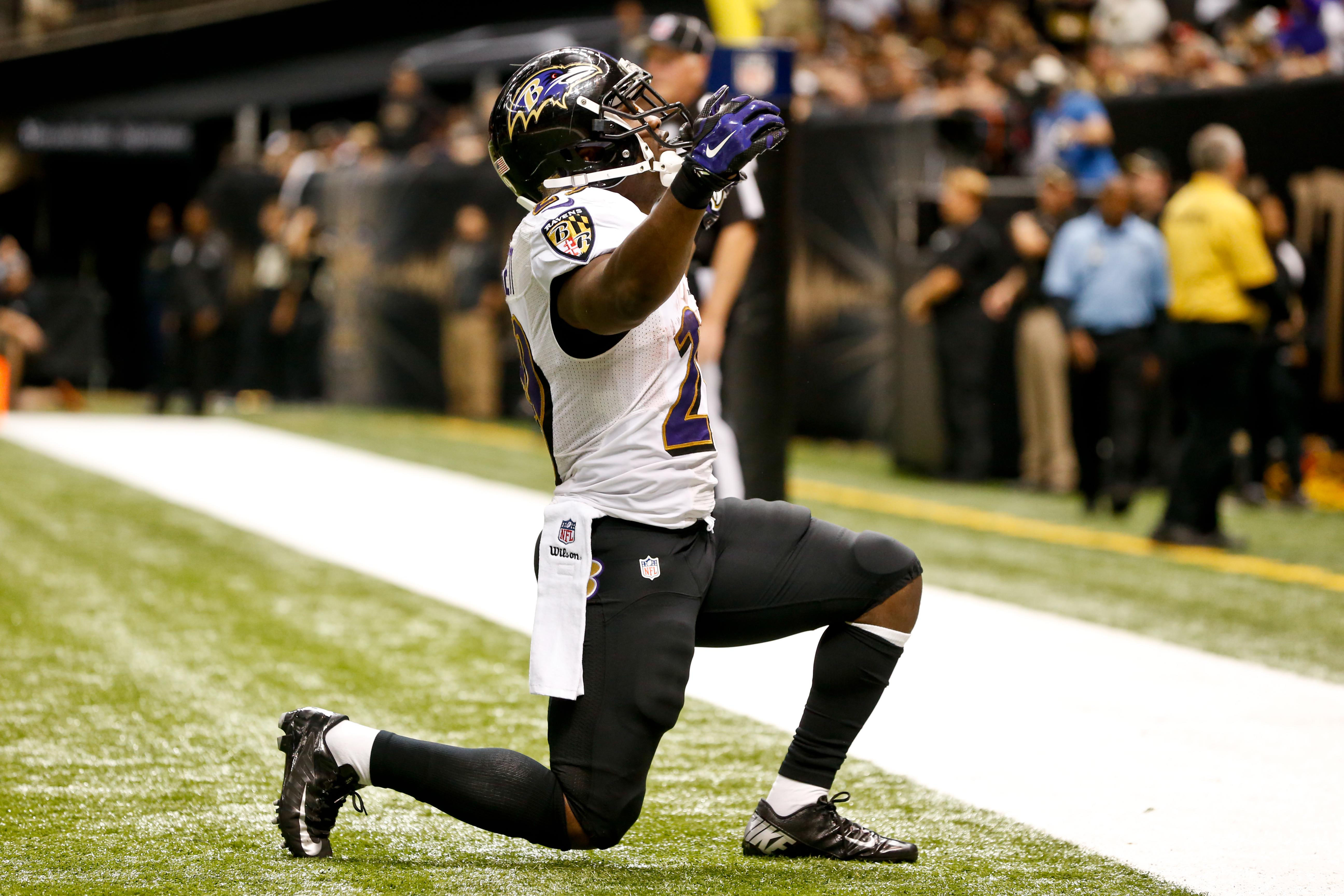 Forsett leads Ravens past Saints, 34-27