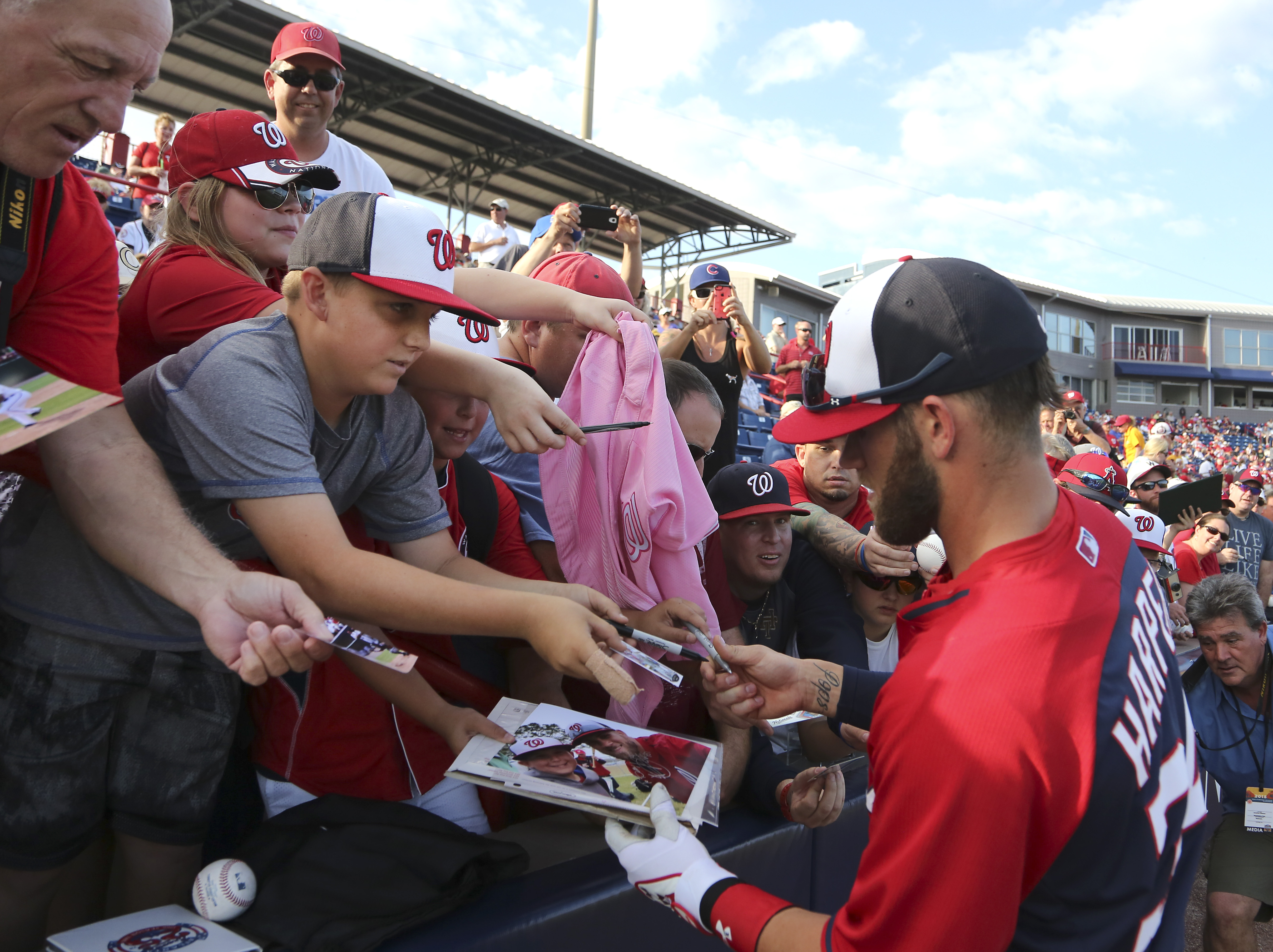 Washington Nationals' Bryce Harper wants to change baseball forever