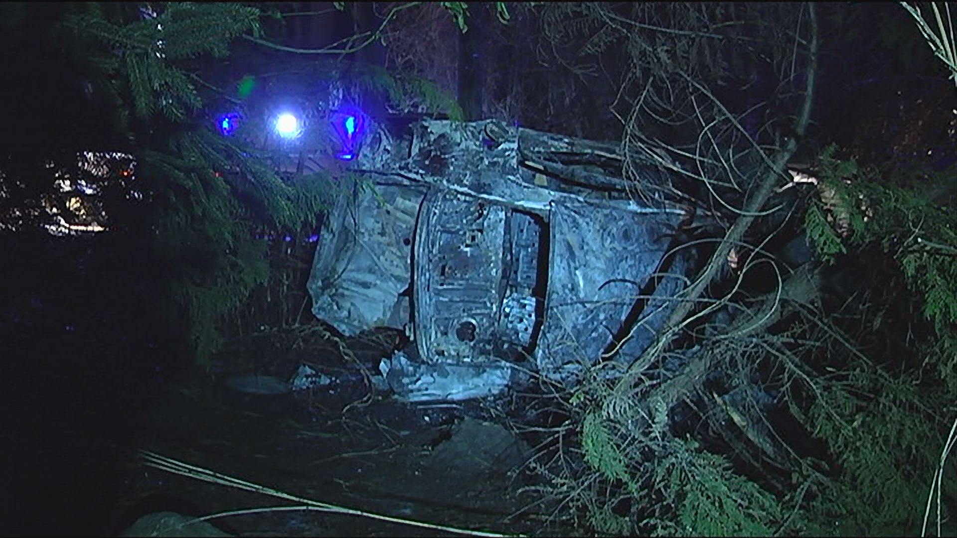 5 injured in crash involving deer on Pike