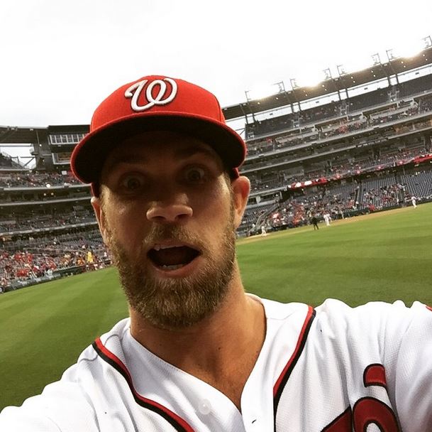 I love you guys Bryce Harper with his kids are adorable