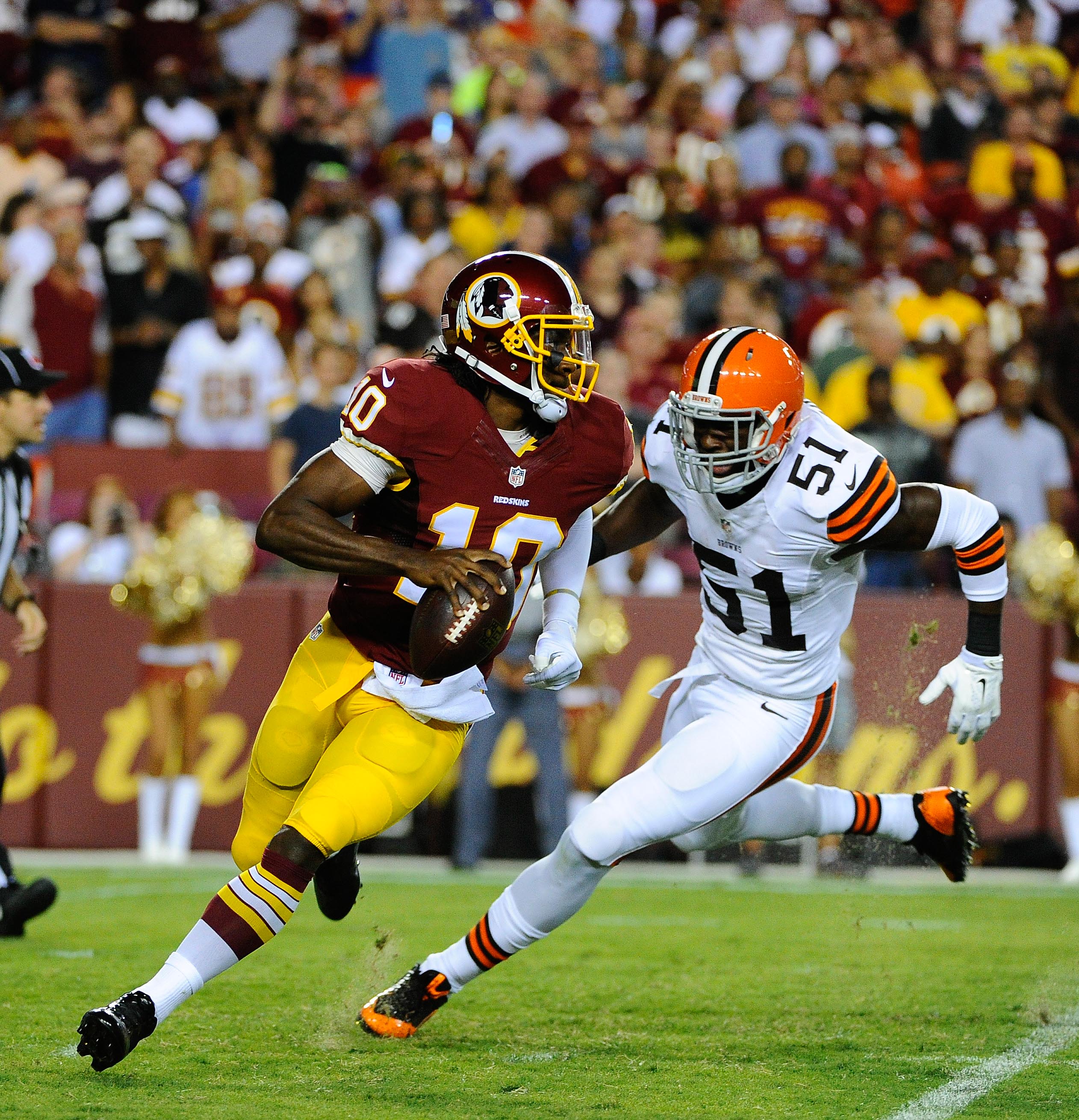 BLOG: Redskins vs. Browns