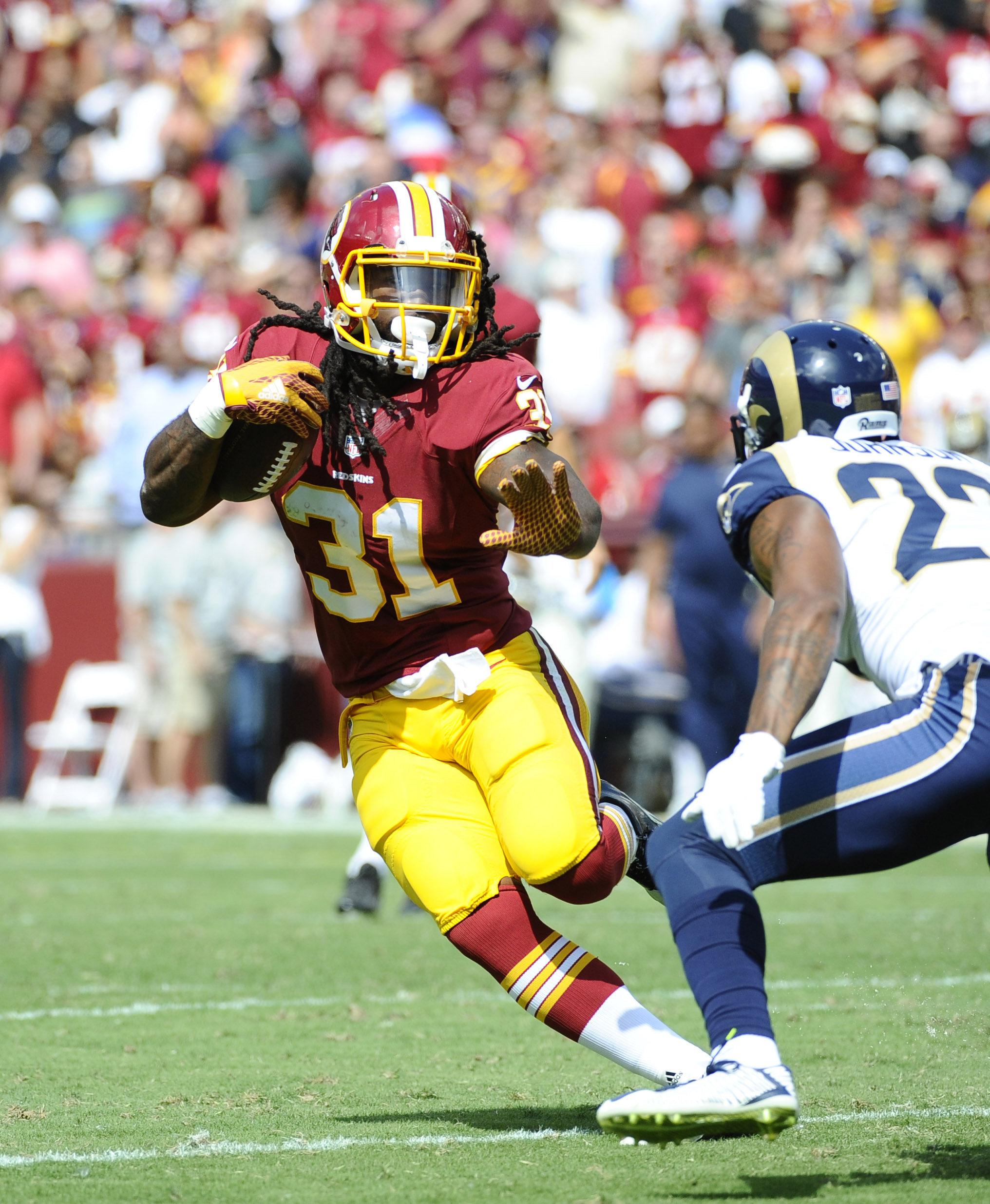 Washington Redskins going all in on Matt Jones