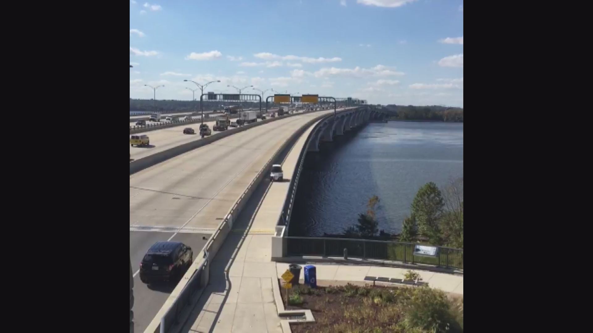 All clear given at Woodrow Wilson Bridge after suspicious package ...