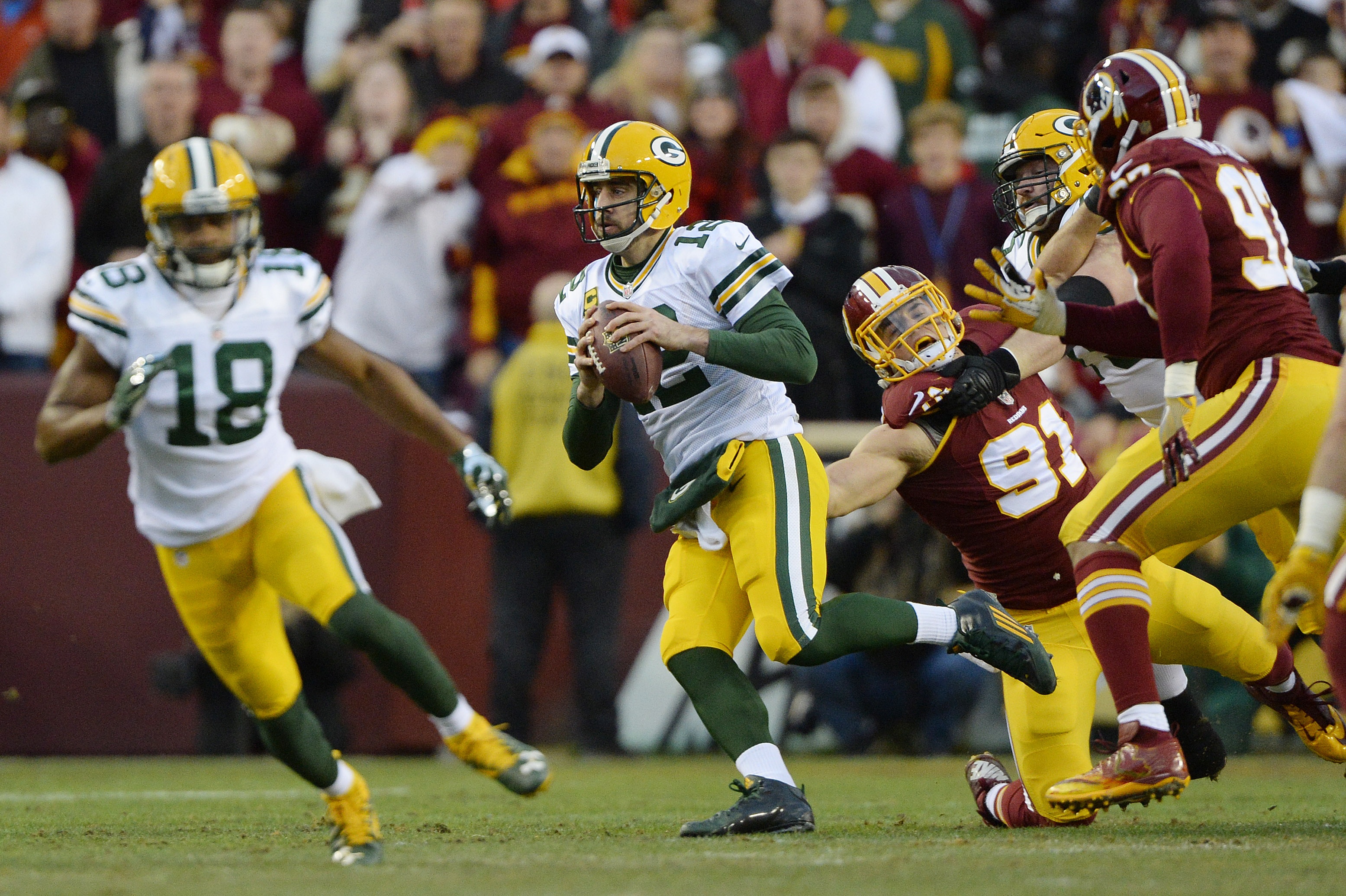 NFC Wild Card Playoff Game: Green Bay Packers @ Washington