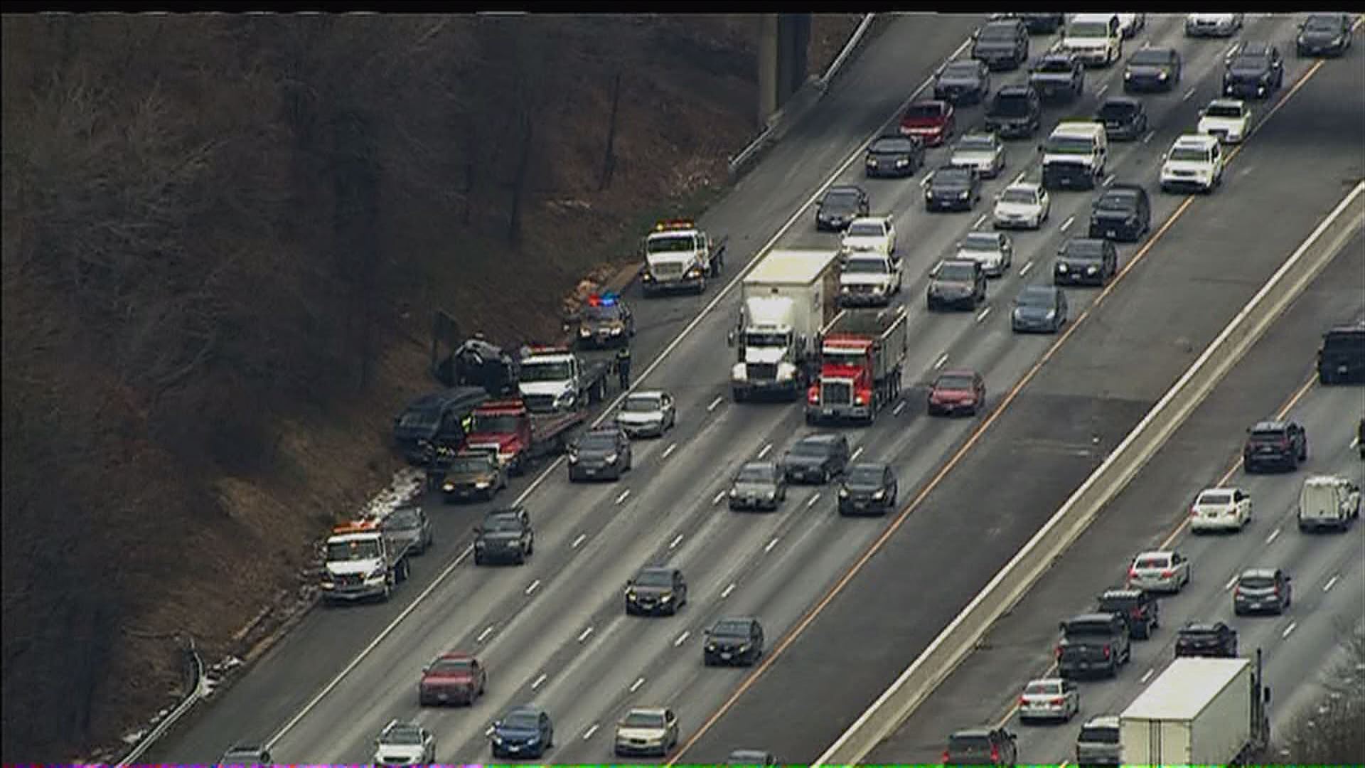 Multi-vehicle Crash Closes Lanes On Northbound I-495 | Wusa9.com