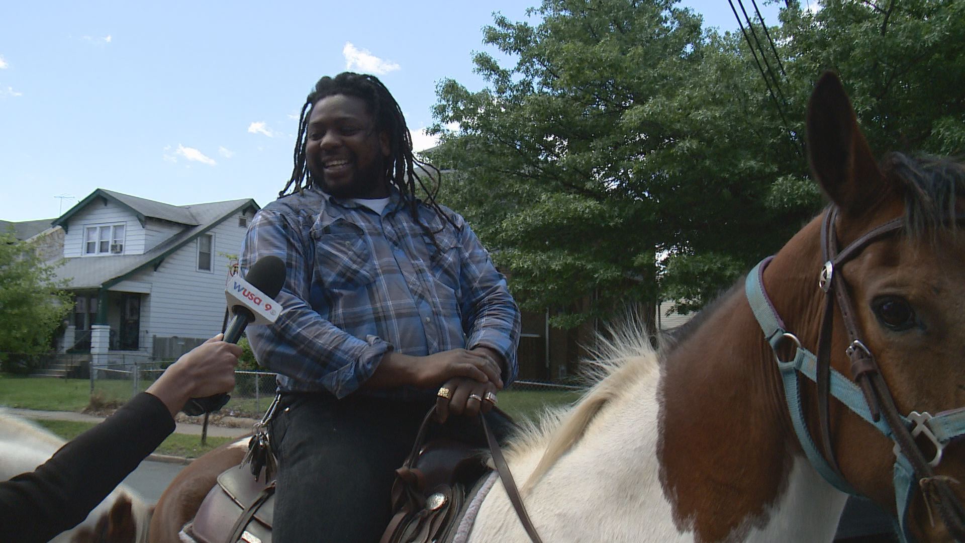 'Concrete cowboys' ride in Southeast DC