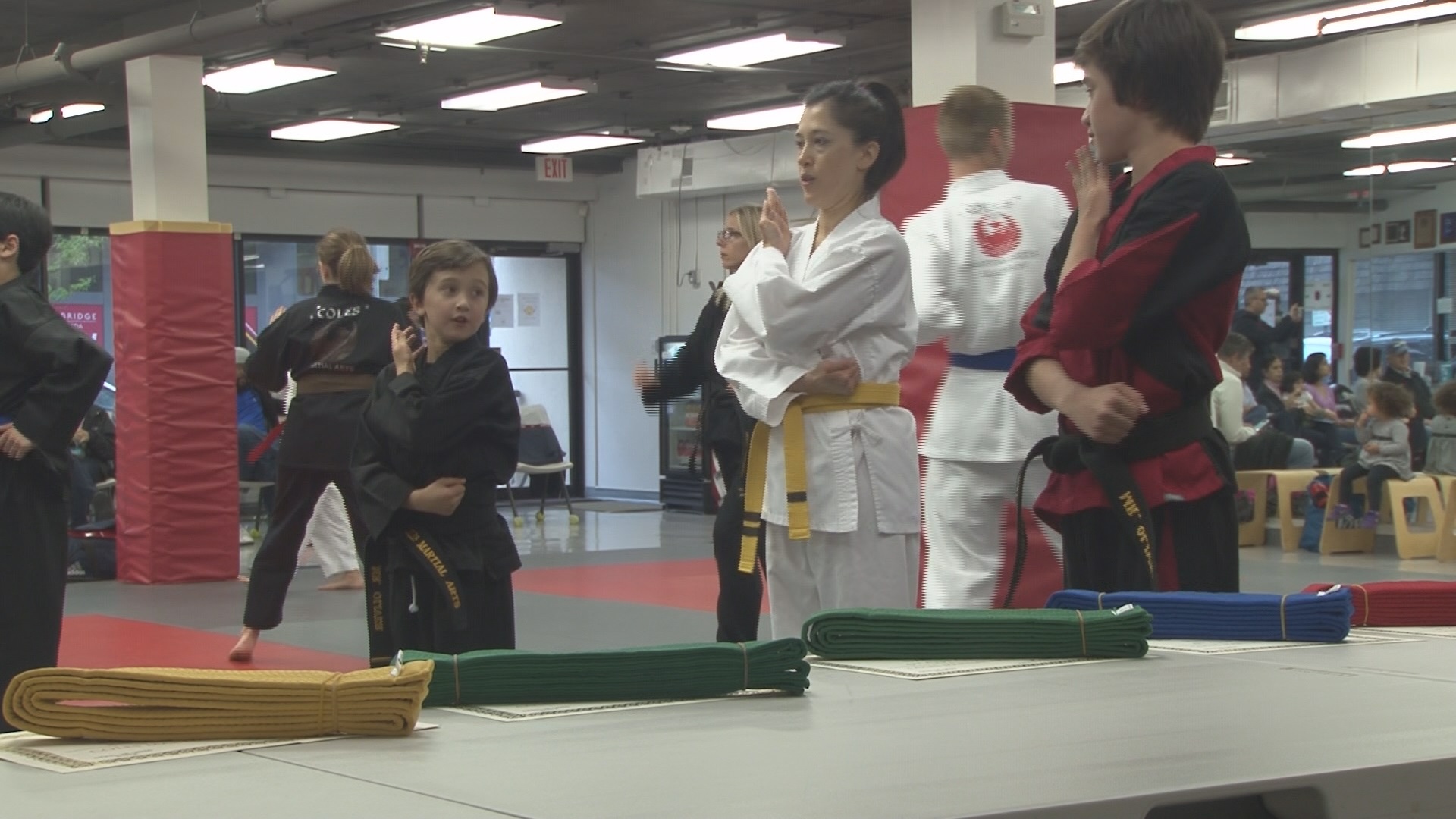 Mom Bonds With Sons Through Martial Arts 