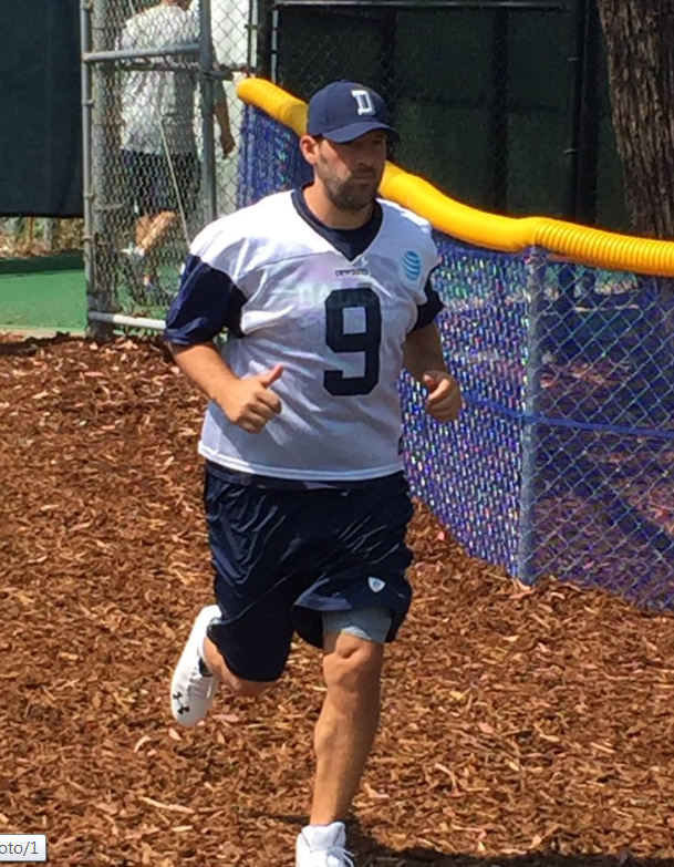 Did Tony Romo just show up to Cowboys camp overweight, or nah?