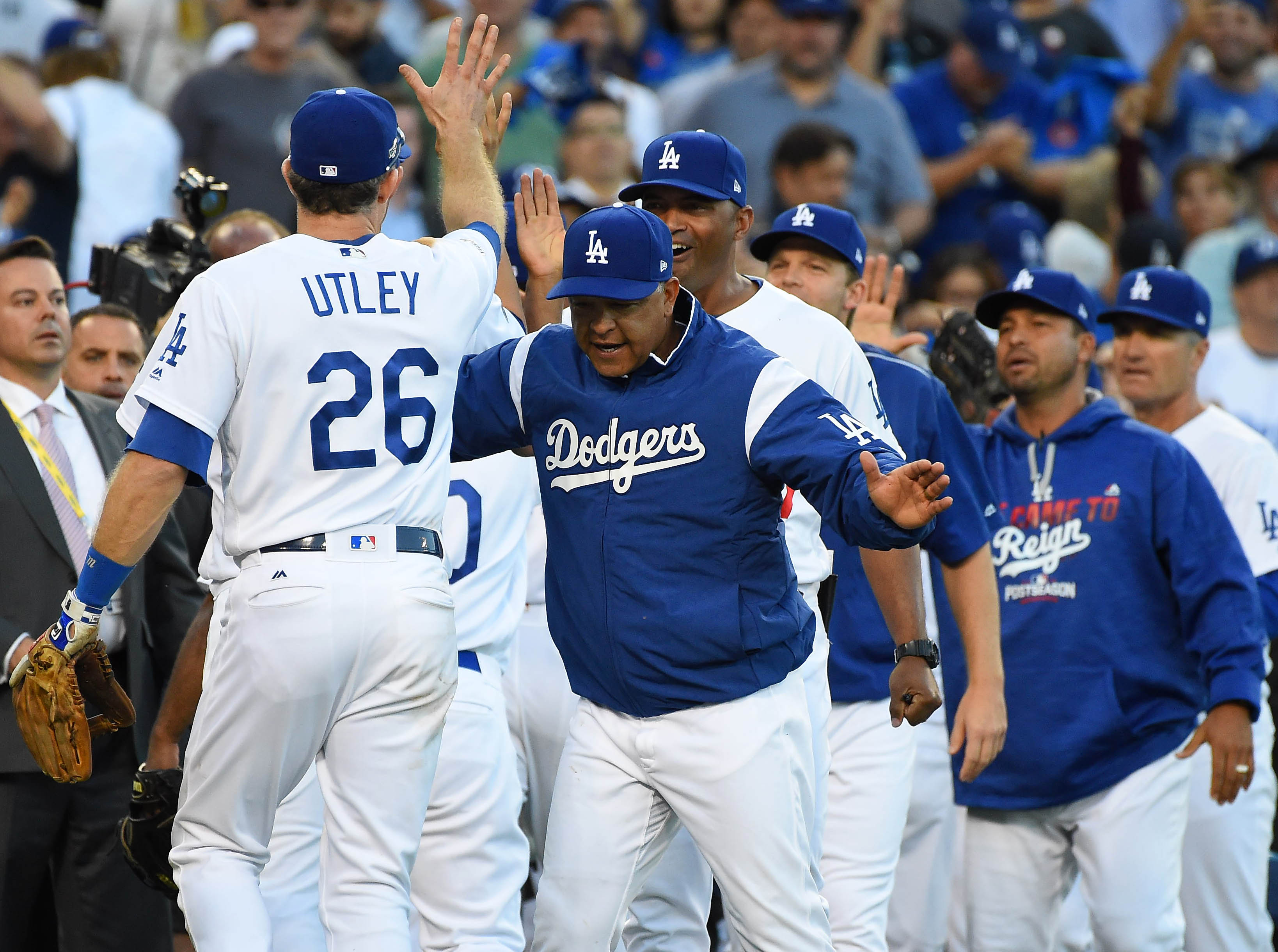 MLB: Chase Utley lifts Los Angeles Dodgers to 6-5 win over Washington  Nationals to force Game 5 – Morning Journal