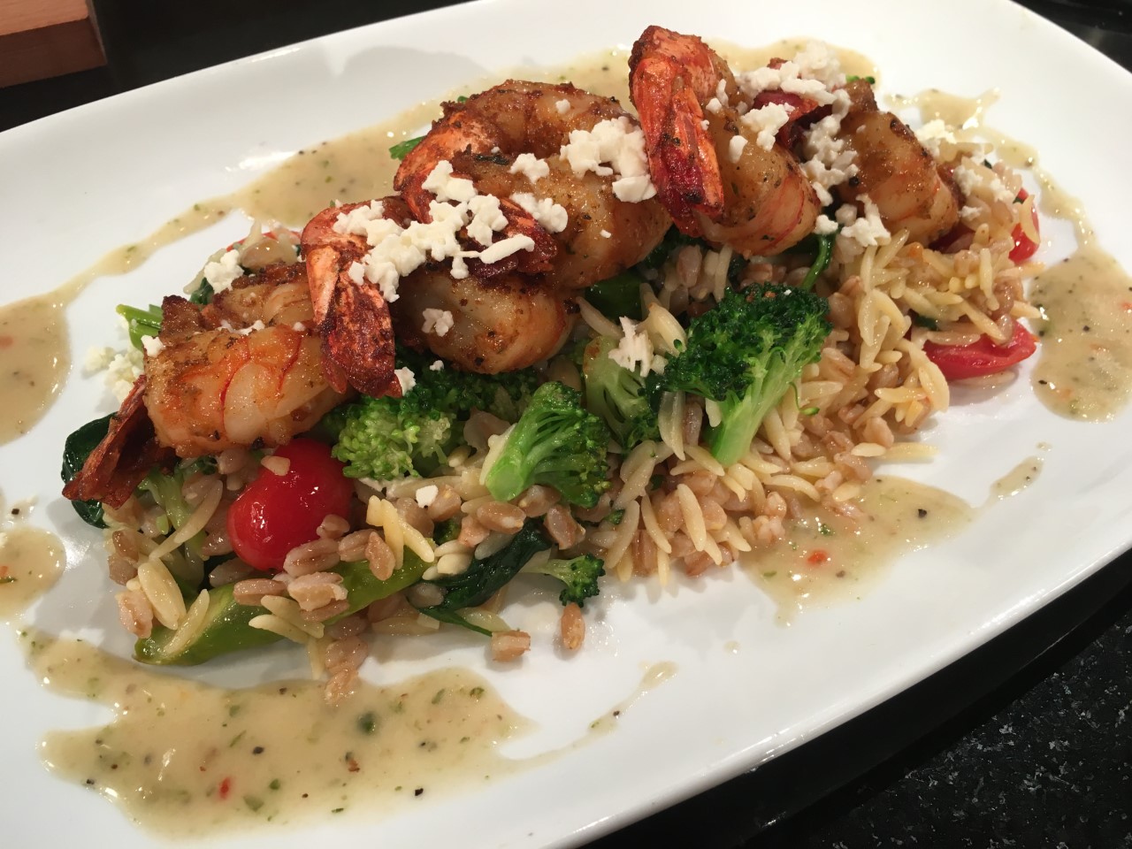 Mediterranean sale grilled shrimp