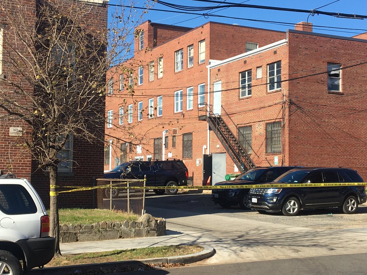 DC Police gather for investigation outside Petworth funeral home