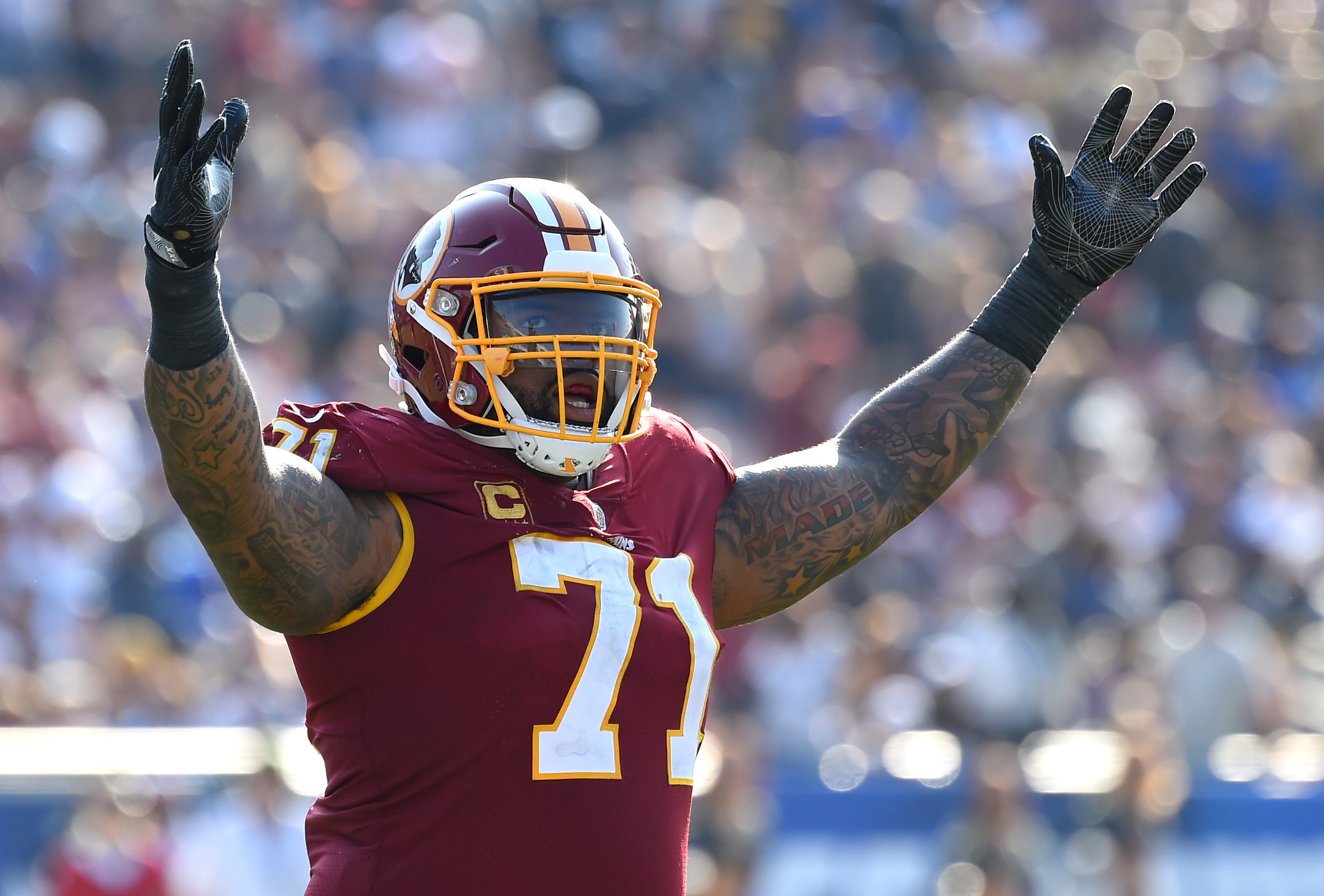 Redskins' Trent Williams also known as 'Silverback' takes us inside the  jungle