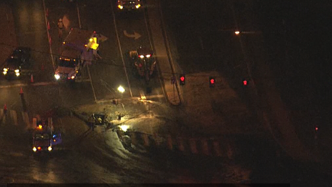 Water main break causes closures on Lee Hwy | wusa9.com