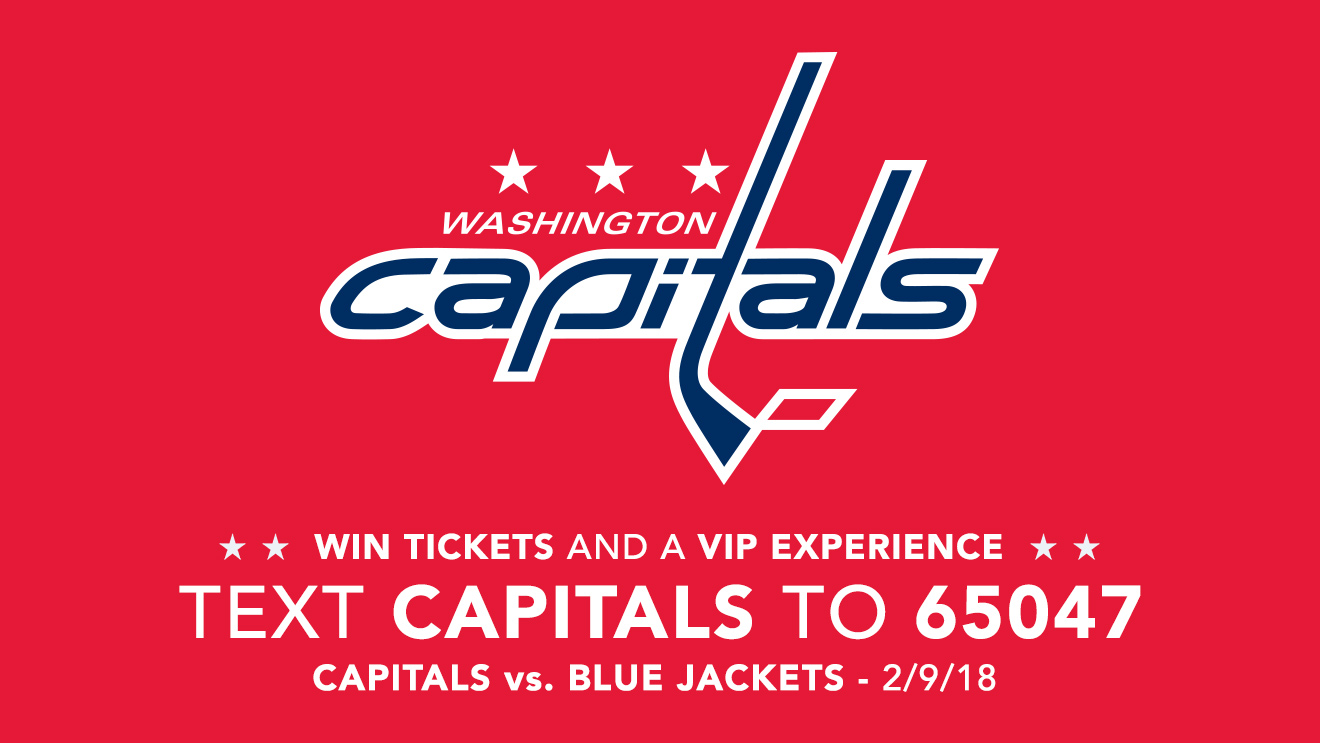 Win Tickets to the Washington Capitals Home Opener