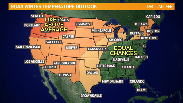 NOAA Issues Winter Outlook- What Does It Mean For DC? | Wusa9.com