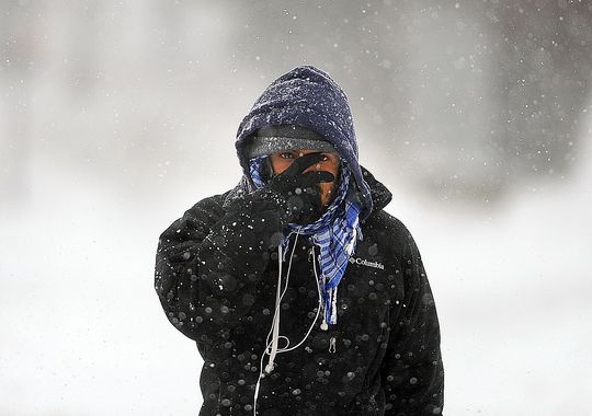Sad About Snow Newmarket Digs Out Of Snow After Winter Wallop: Photo