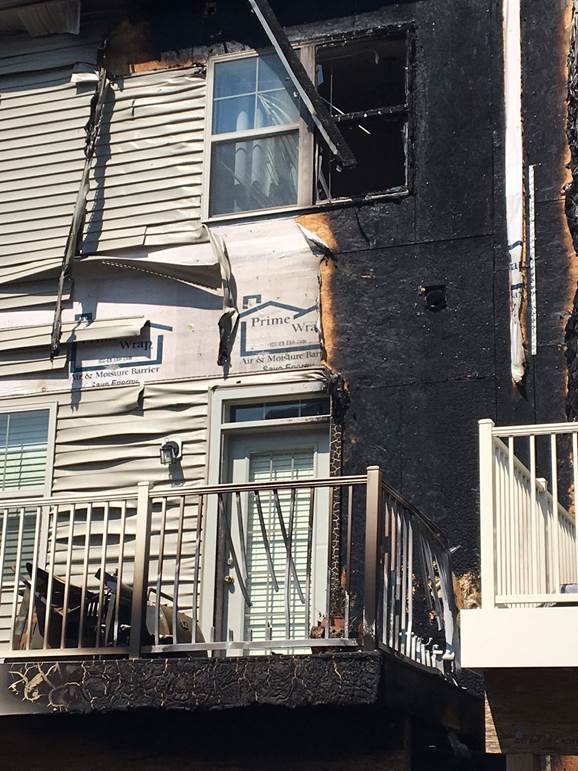 Arson caused fire in Clarksburg townhouse | wusa9.com